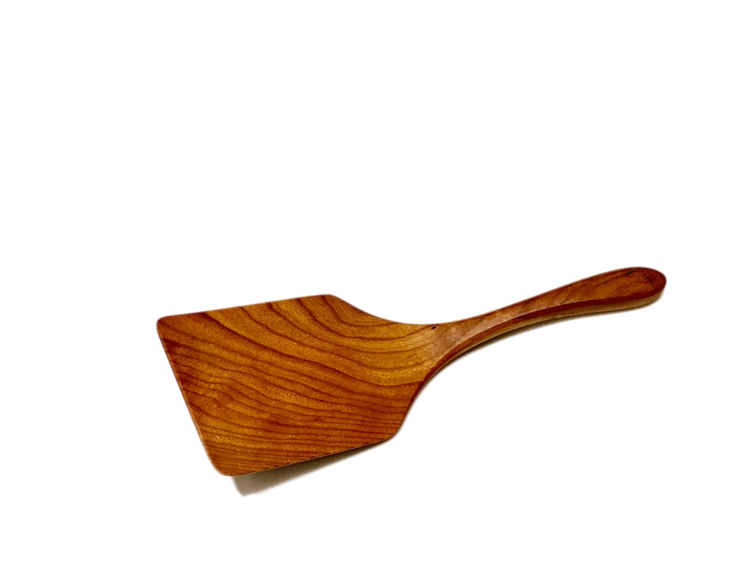 Long Wooden Ladle  White Forest Spoons